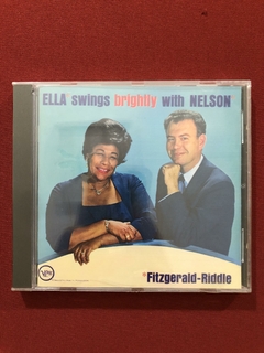 CD - Ella Fitzgerald - Ella Swings Brightly - Import. - Novo