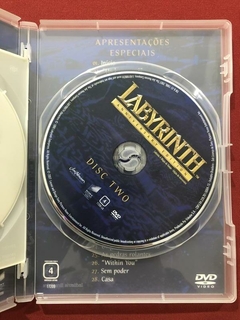 DVD Duplo - Labirinto - A Magia Do Tempo - Seminovo - Sebo Mosaico - Livros, DVD's, CD's, LP's, Gibis e HQ's