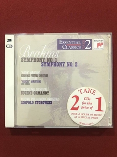 CD Duplo - Brahms - Symphonies 1 & 2 - Importado - Seminovo