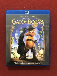 Blu-ray - Gato De Botas - Antonio Banderas - Seminovo
