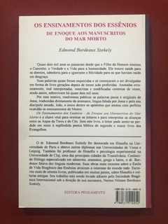 Livro - Os Ensinamentos Dos Essênios - Edmond Bordeaux Szekely - comprar online