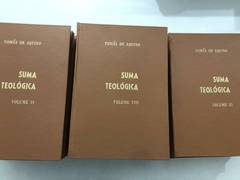 Livro - Coleção Suma Teológica 11 Volumes - Tomás De Aquino - Capa Dura