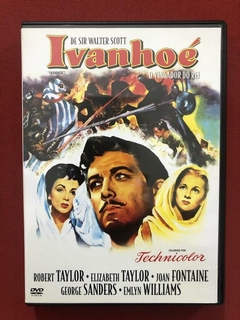 DVD - Ivanhoé - O Vingador Do Rei - Robert Taylor - Seminovo