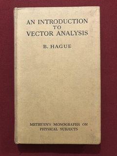 Livro - An Introduction To Vector Analysis - B. Hague