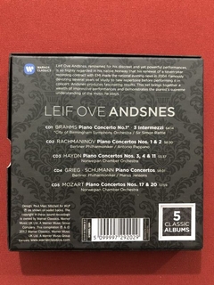 CD - Box Leif Ove Andsnes - 5 CDs - Importado - Seminovo - comprar online