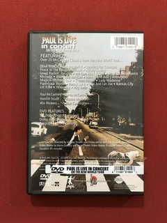 DVD - Paul McCartney - Paul Is Live In Concert - Seminovo - comprar online