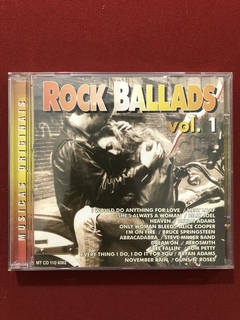 CD - Rock Ballads - Vol. 1 - Nacional - Seminovo