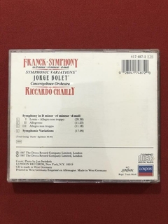 CD - Franck: Symphony In D Minor - Riccardo Chailly - Import - comprar online