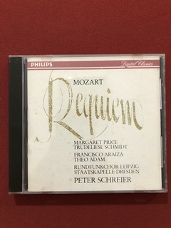 CD - Mozart - Requiem - Peter Schreier - Nacional - 1988