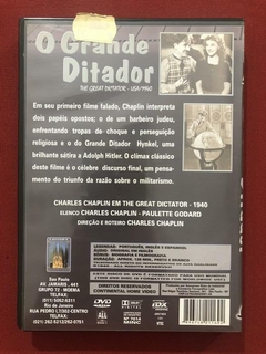 DVD - Coleção Carlitos - O Grande Ditador - Vol. VI - Semin. - comprar online