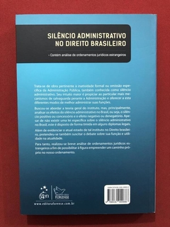 Livro- Silêncio Administrativo No Direito Brasileiro - Semin - comprar online