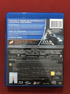 Blu-ray Duplo - Batman: O Cavaleiro Das Trevas Ressurge - comprar online