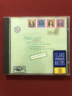 CD - Free - Free "Live" - Island Masters - Importado