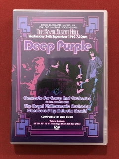 DVD - Deep Purple - The Royal Philharmonic Orchestra - Semi