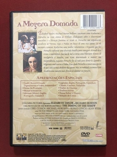 DVD - A Megera Domada - Elizabeth Taylor - Seminovo - comprar online