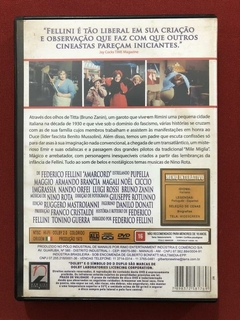 DVD - Amarcord - Pupella Maggio - Federico Fellini - Oscar - comprar online