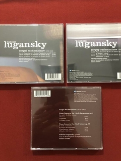 CD - Box Nikolai Lugansky - Rachmaninov - Importado - Semin. - Sebo Mosaico - Livros, DVD's, CD's, LP's, Gibis e HQ's