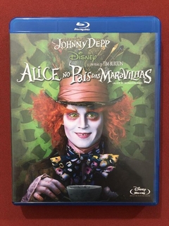 Blu-ray - Alice No País Das Maravilhas - Johnny Depp - Semi
