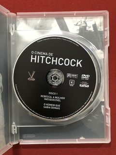 DVD - O Cinema De Hitchcock - Seis Clássicos - Seminovo - loja online