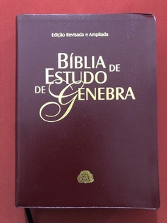Livro - Bíblia De Estudo De Genebra - Ed. Cultura Cristã - Seminovo