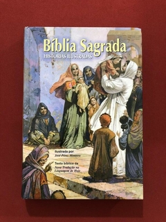 Livro - Bíblia Sagrada - Histórias Ilustradas - Capa Dura - Ed. SBB
