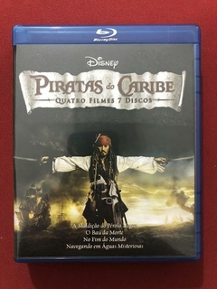 Blu-ray - Box Piratas Do Caribe - 4 Filmes/ 7 Discos - Semin na internet