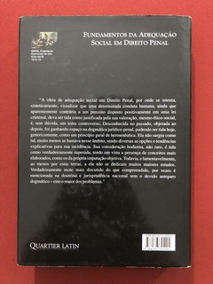 Livro - Fundamentos Da Adequação Social Em Direito Penal - Renato De Mello - comprar online