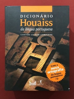 Livro - Dicionário Houaiss Da Língua Portuguesa - Grande - Com CD