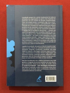 Livro - Gestão Da Produção - Idalberto Chiavenato - Seminovo - comprar online