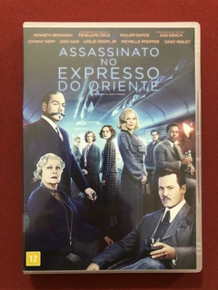 DVD - Assassinato No Expresso Oriente - Johnny Depp - Semin.