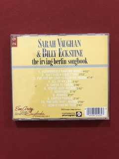 CD - Sarah Vaughan E Eckstine - The Irving Berlin- Importado - comprar online