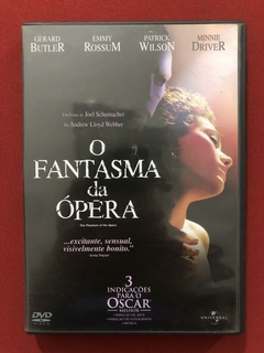 DVD - O Fantasma da Ópera - Gerard Butler - Joel Schumacher