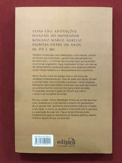 Livro - Meditações - Marco Aurélio - Edipro - Seminovo - comprar online