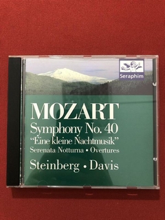 CD - Mozart - Symphony No. 40 - Steinberg - Import - Semin