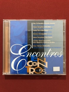 CD - Encontros - Volume 2 - Nacional - Seminovo
