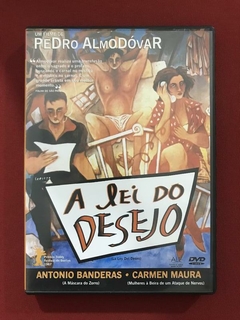 DVD - A Lei do Desejo - Antonio Banderas - Pedro Almodóvar
