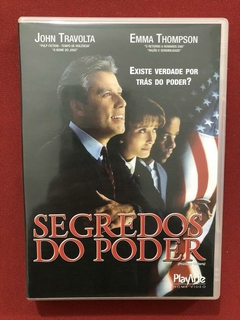 DVD - Segredos Do Poder - John Travolta - Seminovo