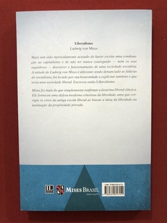 Livro- Liberalismo- Ludwig Von Mises - Mises Brasil - Semin. - comprar online