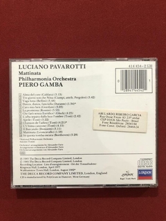 CD - Pavarotti- Mattinata- Orchestra/ Gamba- Import.- Semin. - comprar online