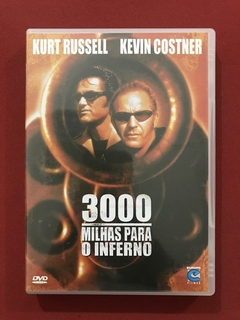 DVD - 3000 Milhas Para o Inferno - Kurt Russel - Seminovo