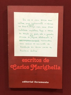 Livro - Escritos De Carlos Marighella - Ed. Livramento