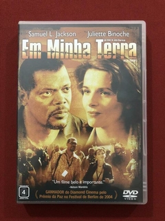 DVD - Em Minha Terra - Samuel L. Jackson - Seminovo