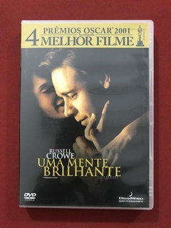 DVD - Uma Mente Brilhante - Russel Crowe - Ron Howard
