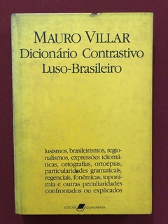Livro - Dicionário Constrastivo Luso-Brasileiro - Mauro Villar