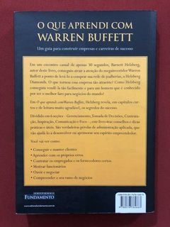 Livro - O Que Aprendi Com Warren Buffett - Barnett C. Helzberg - comprar online