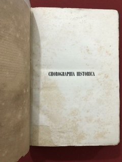 Livro - Chorographia Historica Do Imperio Do Brasil - Dr. Mello Moraes - 1866 - Sebo Mosaico - Livros, DVD's, CD's, LP's, Gibis e HQ's