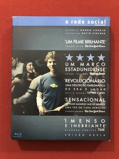 Blu-ray Duplo - A Rede Social - David Fincher - Seminovo