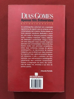 Livro - Apenas Um Subversivo - Dias Gomes - Bertrand Brasil - comprar online