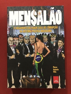 Livro - Mensalão - Marco Antonio Villa - Editora LeYa - Seminovo