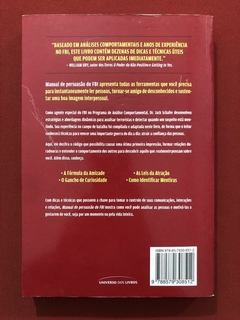 Livro - Manual De Persuasão Do FBI - Jack Schafer - Universo Dos Livros - comprar online